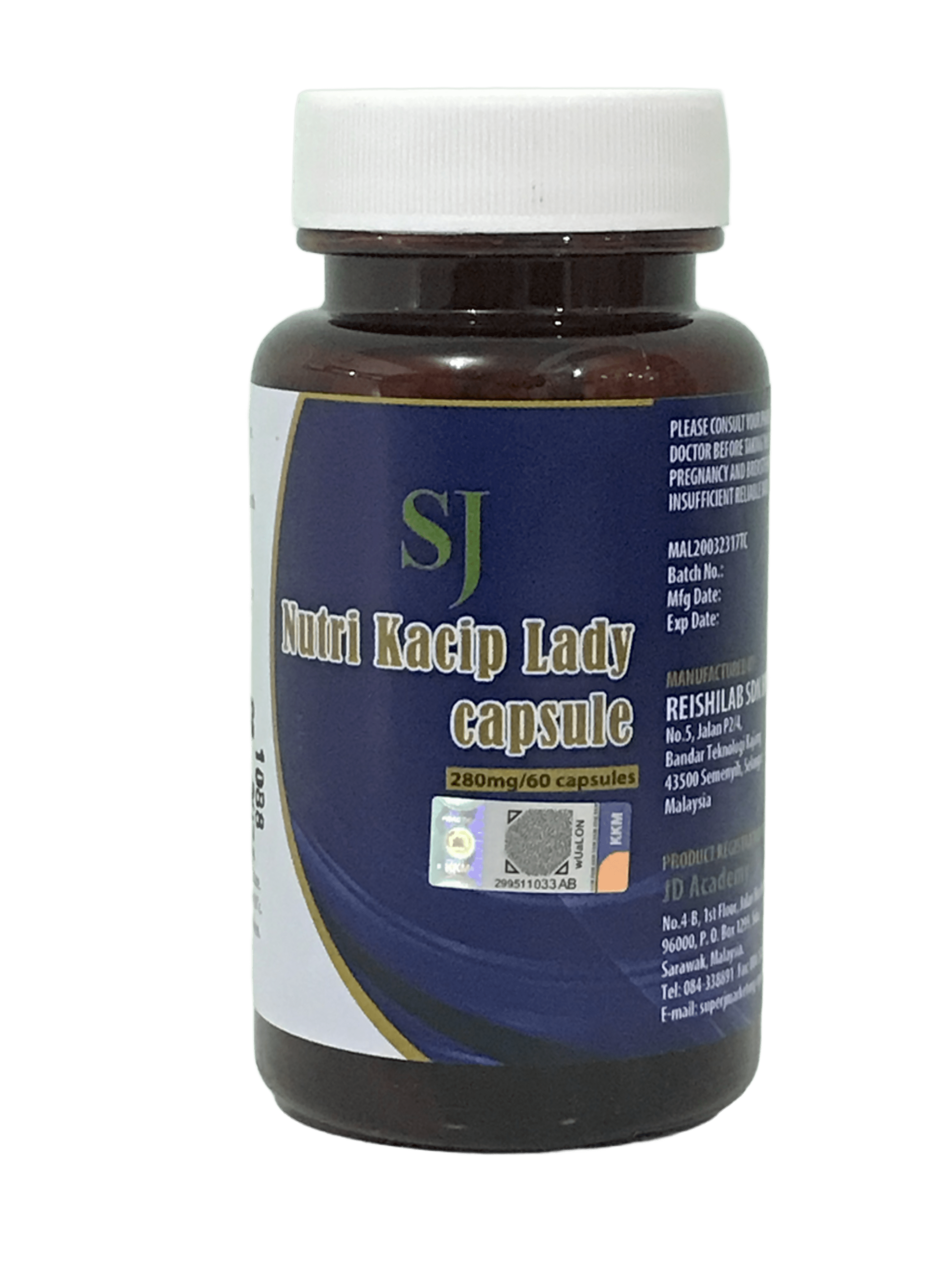 SJ Nutri Kacip Lady (60 Capsule)